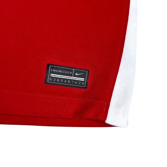 NIKE POLAND Dri-Fit Red Soccer Football Kit Jersey Mens Medium - Picture 7 of 7